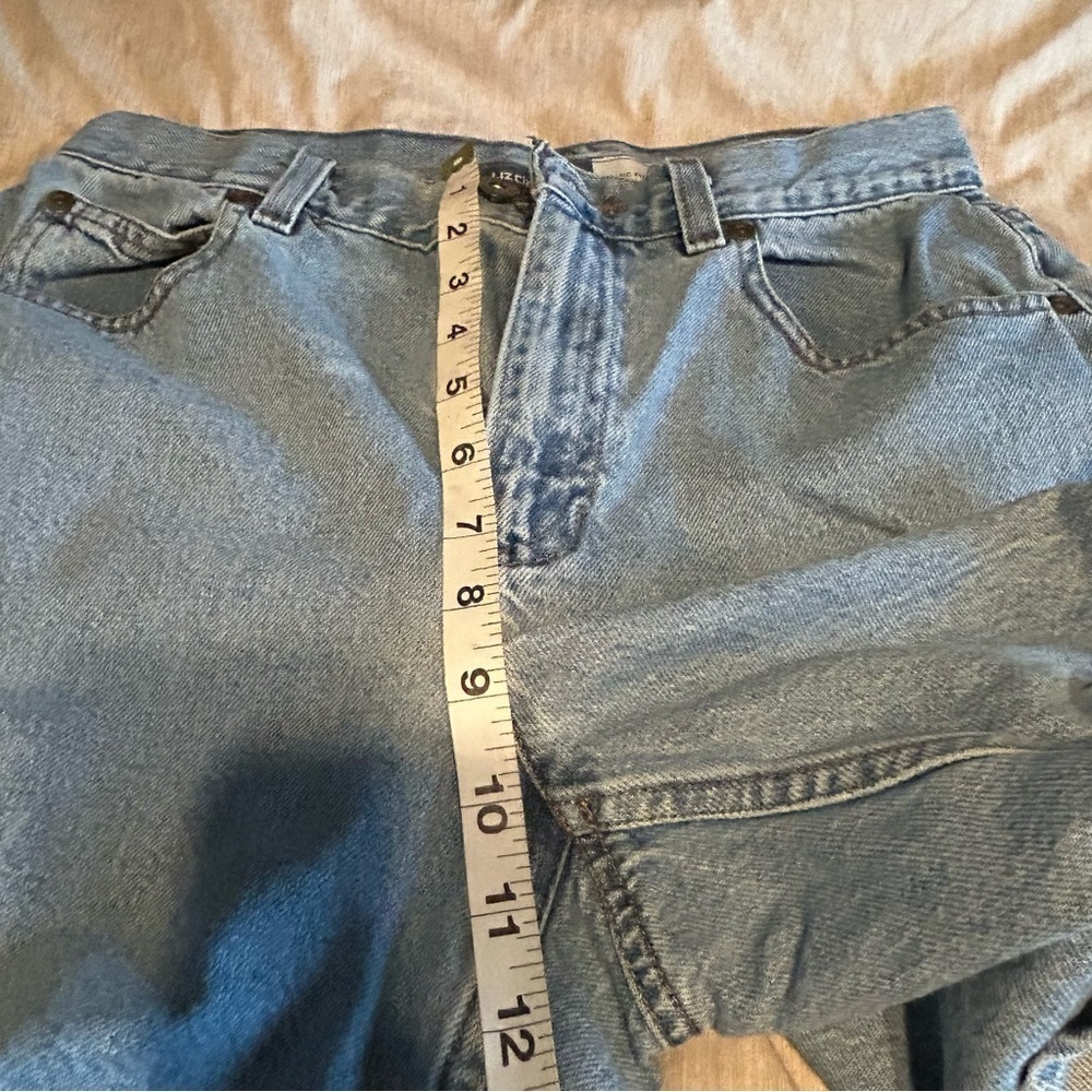 Vintage 90s Y2K Liz Claiborne Blue Mom Jean Denim Shorts - Picture 7 of 8